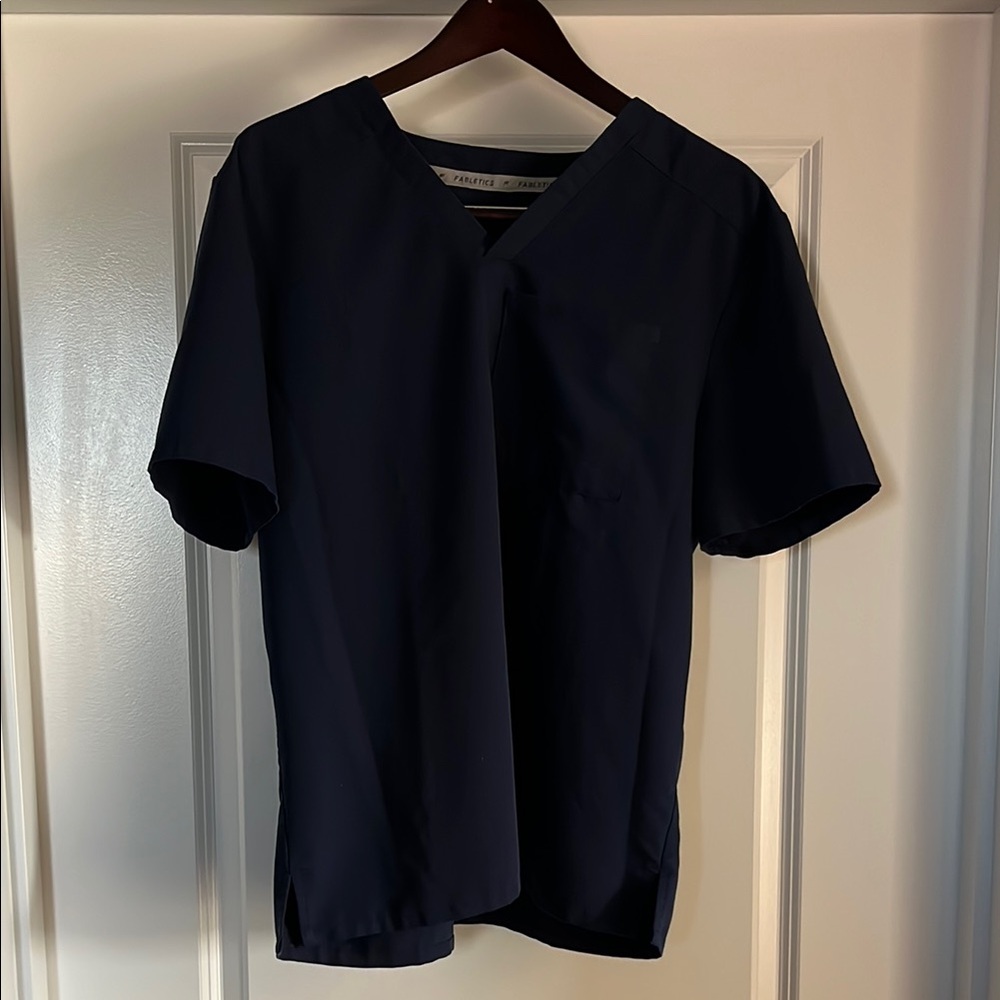 Navy Scrub Top